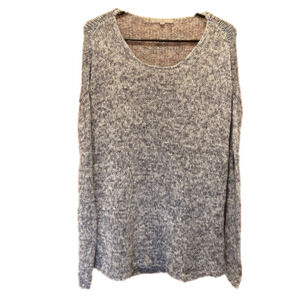 Gap Blue/Grey Scoop Neck Sweater Size XS